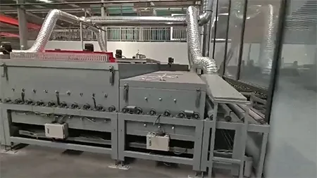 فرن تجفيف المطبوعات على الزجاج لثبيت الألوان وتحقيق تشطيب نهائي عالي الجودة