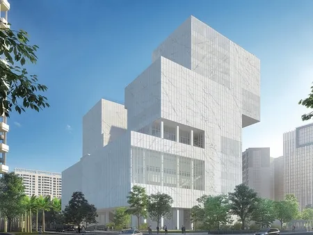 برج مركزBao'an  للثقافة والفنون في Shenzhen