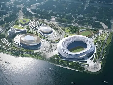 المجمع الثقافي والرياضي في Guangzhou