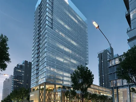 مبنى آنجل الأيقوني في قلب Shenzhen
